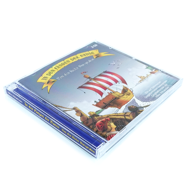 Historisches Kieler Hörbuch mit ansprechender Illustration